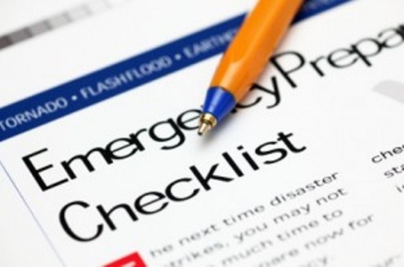 Emergency Preparedness Checklist Natural Disaster